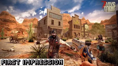 7 Days to Die First Impression Website